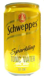 New Sparkling SCHWEPPES drink thailand   TONIC WATER  