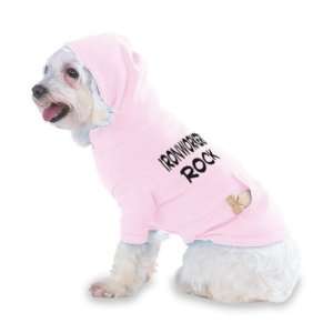 Ironworkers Rock Hooded (Hoody) T Shirt with pocket for your Dog or 