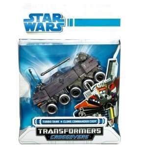   Clone Wars Transformers Crossovers Turbo Tank to Clone Commander Cody