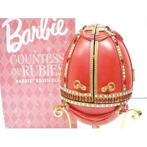  Barbie Countess Of Rubies Musical Resin Egg by Avon Toys & Games