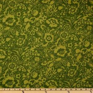   Oh My Tonal Garden Twill Green Fabric By The Yard Arts, Crafts