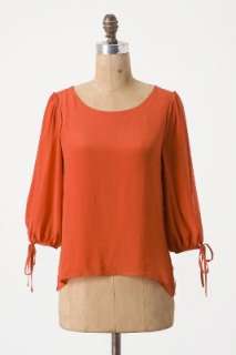 Anthropologie   Lace Back Blouse  