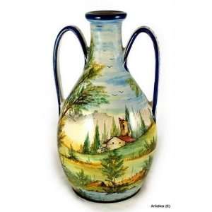  PAESAGGIO Double handle bottle jug [#1362 PAE]