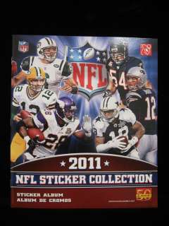 2011 PANINI NFL STICKER COLLECTION BOOK  