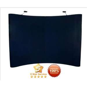   Show Portable Pop up Display Exhibit Booth With Case Deep Blue Office