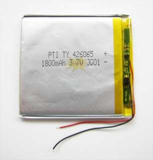 7V 1800mAh Lithium Polymer Battery For Li Po Mp3 GPS  