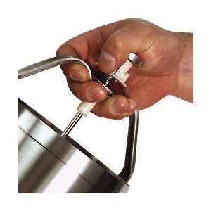 Stainless steel pancake dispenser with eight portion control settings 