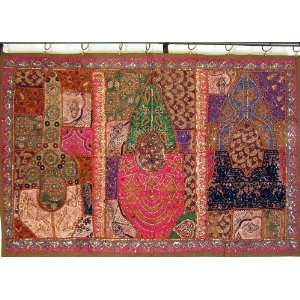  Russet Home Decor India Ethnic Tapestry Wall Hanging