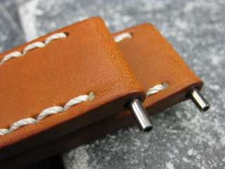 24mm COW LEATHER STRAP Band Fit PANERAI 24 mm Buckle L  