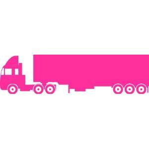 Big Rig Truck Removable Wall Sticker 