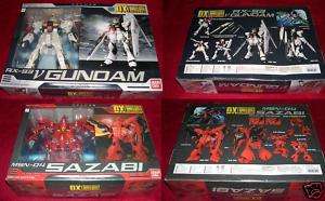 MSIA DX Big Scale SAZABI & NU Gundam Lot of 2 1/60  