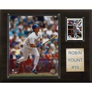  Milwaukee Brewers Robin Yount 12x15 Player Plaque 