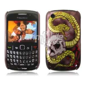   Pc Back Case + Screen Protector for BlackBerry Curve 8520/8530