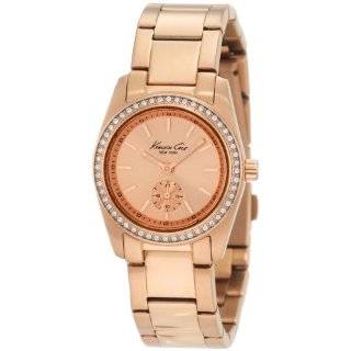   New York Bracelet Rose gold tone Dial Womens watch #KC4800: Watches