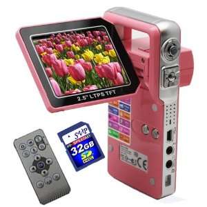   with a 2.5 TFT LCD Monitor! (Free 32GB SDHC Card): Camera & Photo