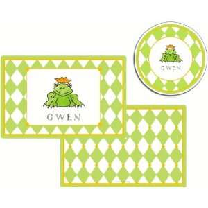  personalized placemat   frog prince