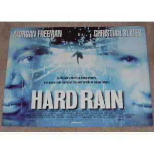 Hard Rain   Christian Slater   Original Mini Movie Poster