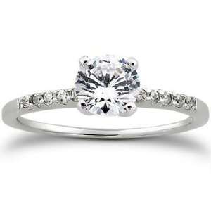  Round Engagement Ring in Platinum Jewelry