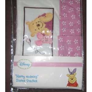  Disney Winnie Pooh Happy Morning Diaper Stacker: Home 
