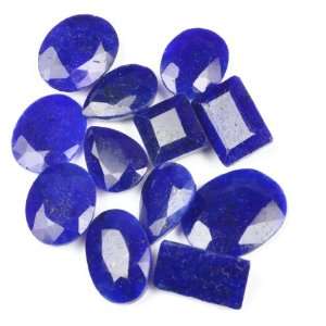  Amazing 241.00 Ct Natural Indian Blue Sapphire Mixed Shape 
