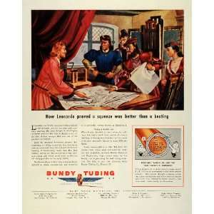   Manufacturing Bundyweld Da Vinci Art   Original Print Ad: Home