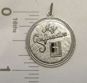 Charm confirmation Ster silver GF religious variations  
