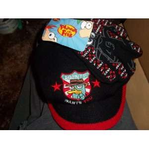  Phineas and Ferb Hat and Gloves Toys & Games