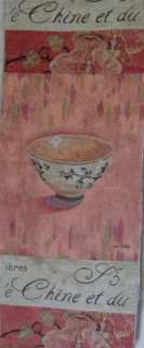 Kathryn White Orchid Berry Fleurs Paris Script Jacquard Tapestry 