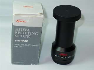   TSN PA2C Camera Adapter for TSN 82mm Spotting Scopes 850mm  