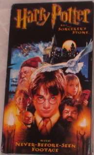   Potter and the Sorcerers Stone Video Movie VHS 085392133130  