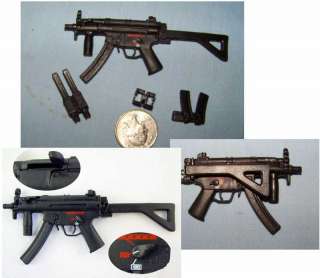 Mini 1/6 Scale Assualt Machine Gun w/folding stock  