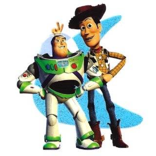 Disney Toy Story Iron On Applique Buzz Lightyear 2 3/4x5 1/2 1/Pkg 