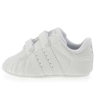   SUPERSTAR 2 CMF CRIB Size 2 White Baby Shoes Infants Newborn Sneakers