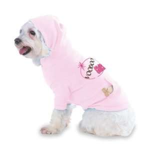 VOODOO Chick Hooded (Hoody) T Shirt with pocket for your Dog or Cat 