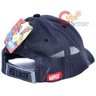 Marvel SpiderMan Baseball Cap / Adjust Hat Web Slinger 081715561284 