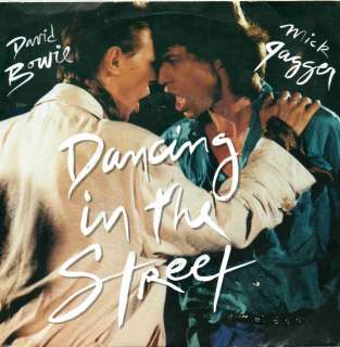   / Mick Jagger   Dancing in The Street   Dutch 7 1984 w/PS  