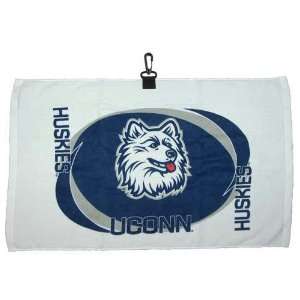    Connecticut Huskies NCAA Printed Hemmed Towel: Sports & Outdoors