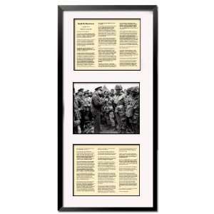 Dwight D. Eisenhower Farewell Address Custom Framed Photograph and 