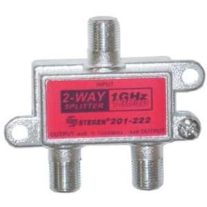  1GHz 130dB 2 Way F Pin Splitter Electronics