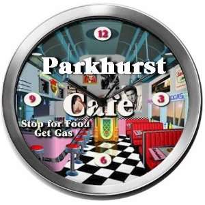   PARKHURST 14 Inch Cafe Metal Clock Quartz Movement