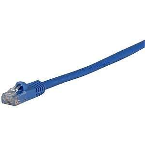 CAT6 Blue Patch Cable. 7FT CAT6 SNAGLESS UTP BLUE MOLDED PATCH CABLE 