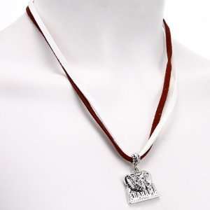    Alabama Crimson Tide Double Cord Necklace (): Sports & Outdoors