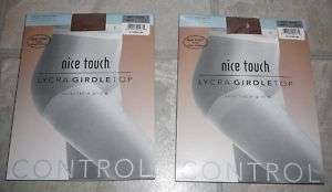 Nice Touch Girdle Top Shaper Lycra Pantyhose Slim C/D  