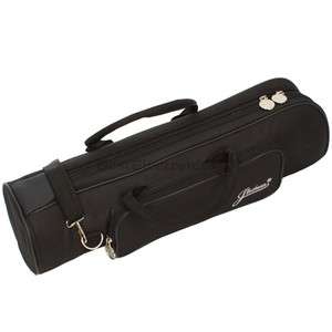 Brand New black padded Nylon Trumpet Soft Case Double zippers design 