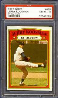 1972 Topps Jerry Koosman IA # 698 *PSA 8* Mets  