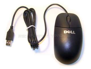 Genuine Dell USB Ball Corded Mouse With Scroll Wheel