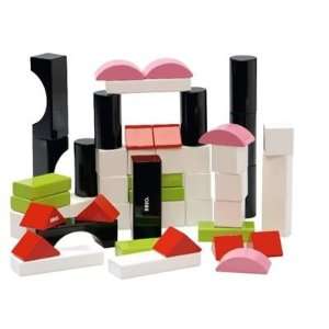 BRIO Colored Blocks  50 pcs (new colors)  Toys & Games  