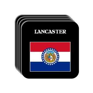  US State Flag   LANCASTER, Missouri (MO) Set of 4 Mini 