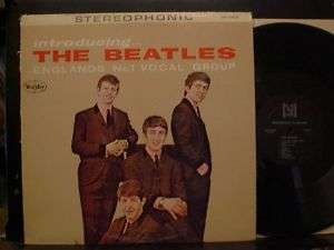 THE BEATLES IntroducingThe Beatles LP Vee Jay fake NM  