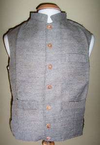 Jean Wool Vest  Size 40   Civil War   L@@K  